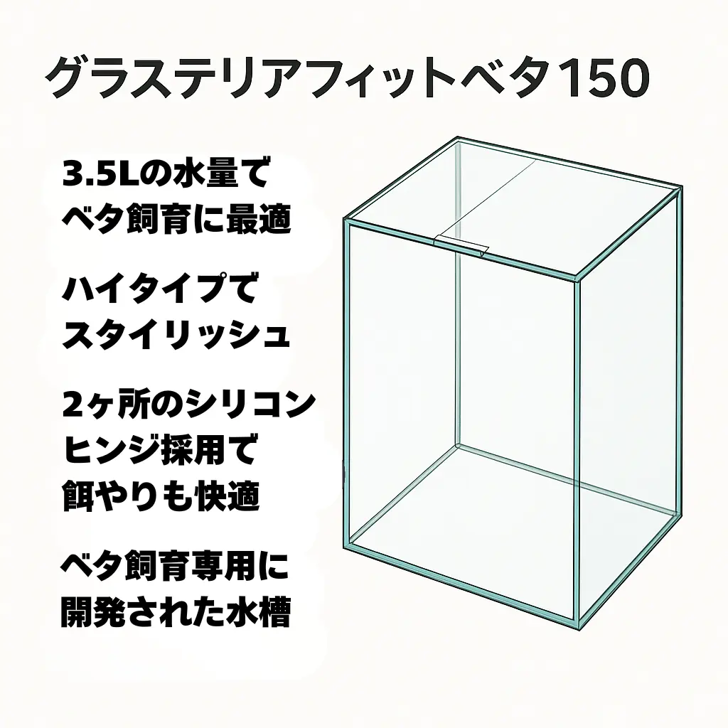 グラステリアフィット150BETTAインフォグラフィック