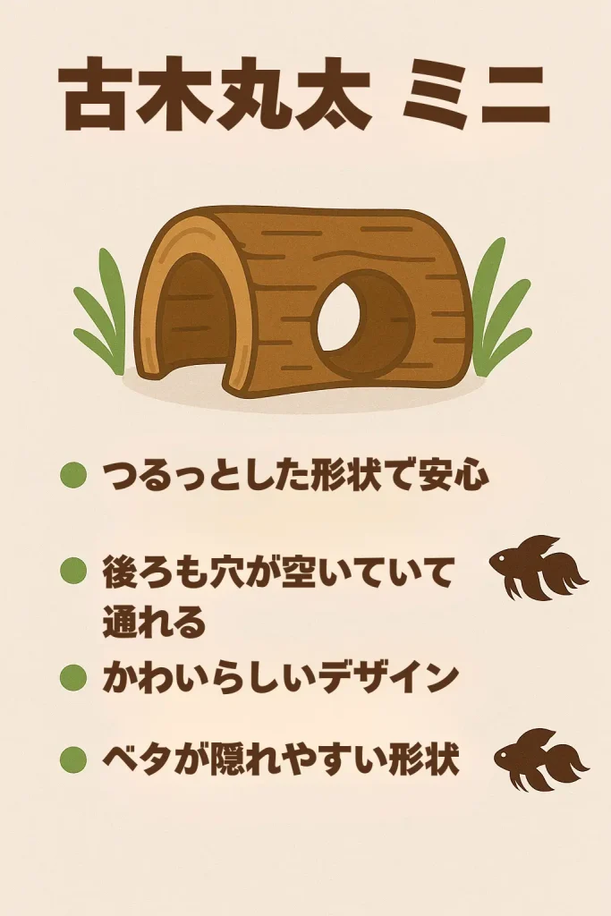 古木丸太ミニインフォグラフィック