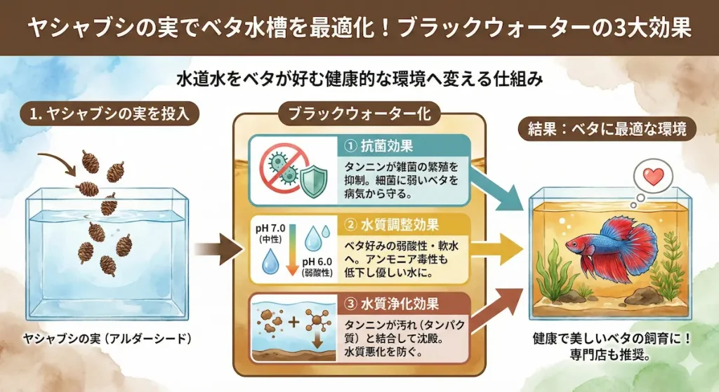 ヤシャブシの実