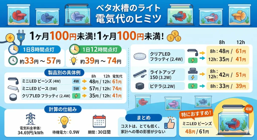 照明の電気代