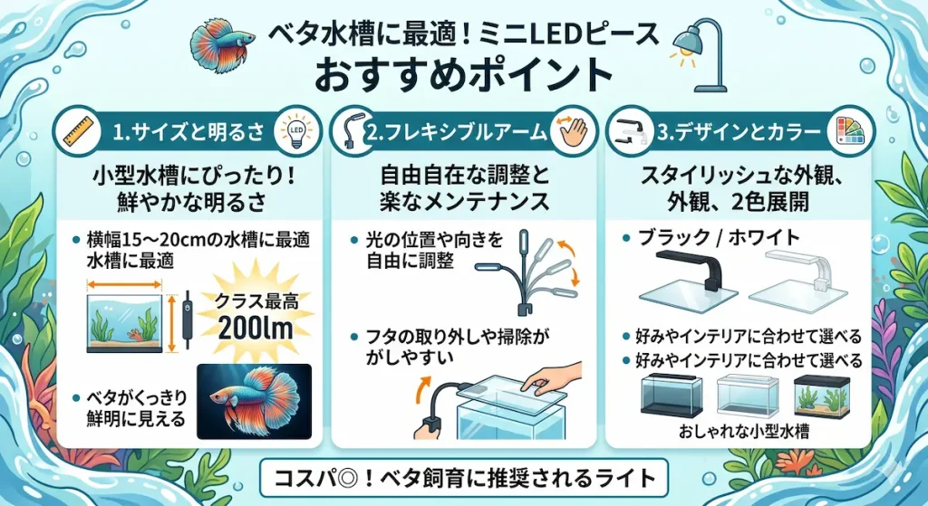 ミニLEDピース